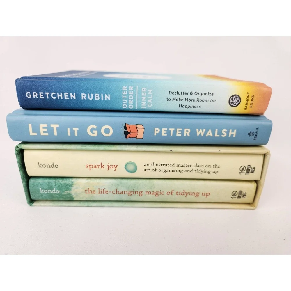 Marie Kondo Life-Changing Magic Of Tidying Up, Spark Joy, Let It Go, Outer Order